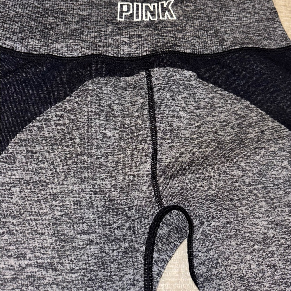 PINK Active XS Gray High Waist Leggings Jogger Lounge Athleisure Gym Yoga Sporty - Picture 10 of 10